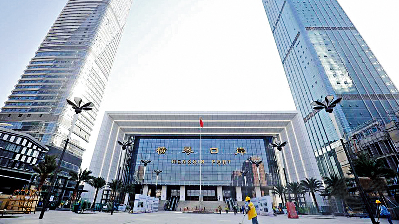 新横琴口岸就绪 珠澳60秒通关