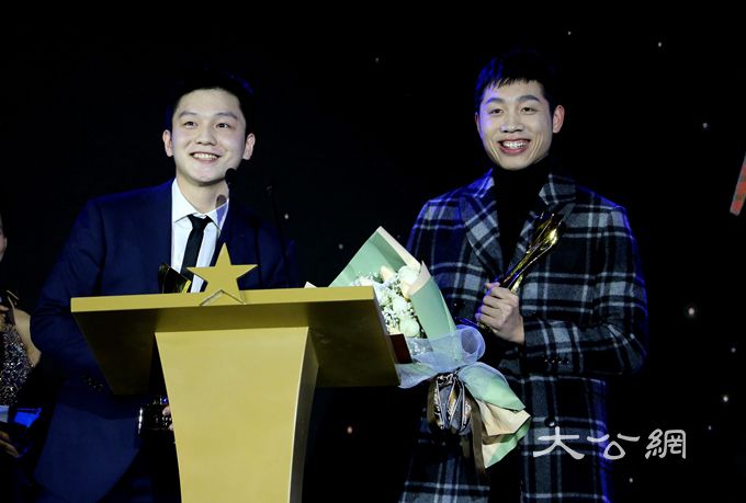 馬龍劉詩雯分獲年度最佳男女運動員