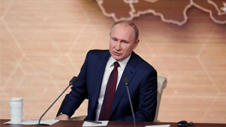 普京年度记者会盛赞中俄关系 拟对美制裁“以牙还牙”