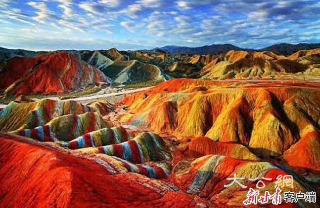 張掖七彩丹霞景區公示為國家5A級旅遊景區