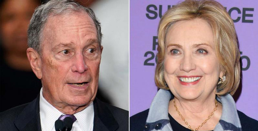 传彭博或与希拉里联手参选