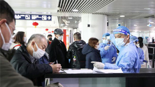 青岛：对入境人员中的