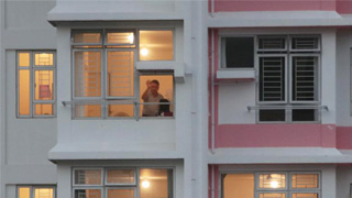 骏洋邨隔离者：谢谢你，姑娘！