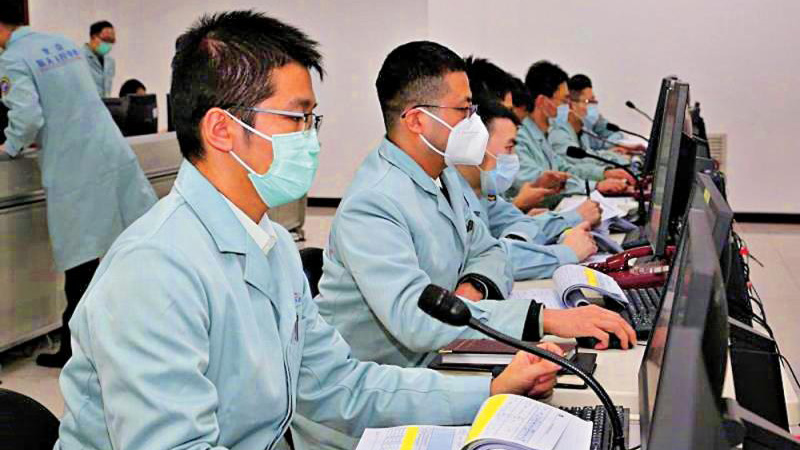 中国完成首次火星探测无线联试