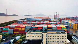 宁波舟山港吞吐量恢复近九成