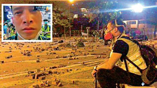 猥琐辱女警 黑记被揭撑“港独”