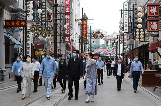 河南省副省长何金平调研中牟县文化旅游业发展情况