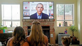 奥巴马再批特朗普抗疫不力