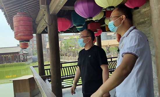 河南中牟文广旅局开展旅游景区水域安全专项检查