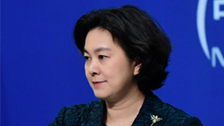 华春莹：美国一些政客眼里大概只有“两种人”