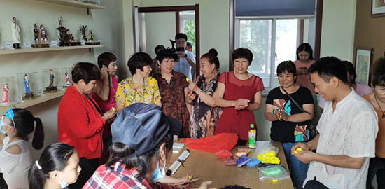 中牟縣舉辦中牟工匠—張明彥面塑專題展