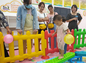 中牟县大孟镇开展《找呀，找呀，找朋友》亲子主题活动