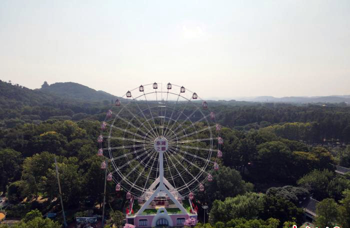 武漢建成「東湖之眼」摩天輪 方圓20公里美景盡收眼底