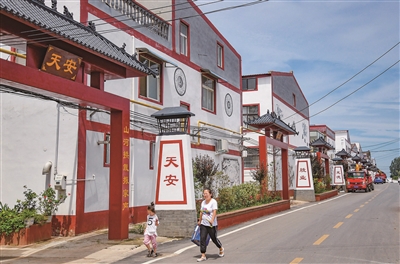 漢唐元素扮靚村庄