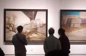 豫举办优秀美术作品展开幕 尽展沿黄生活风情