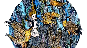 参赛鼓励奖《鹤缘》