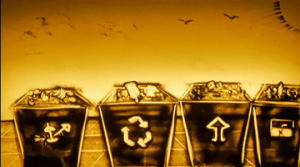 二等奖《“绿水青山就是金山银山”- 观变化中的中国垃圾处理》