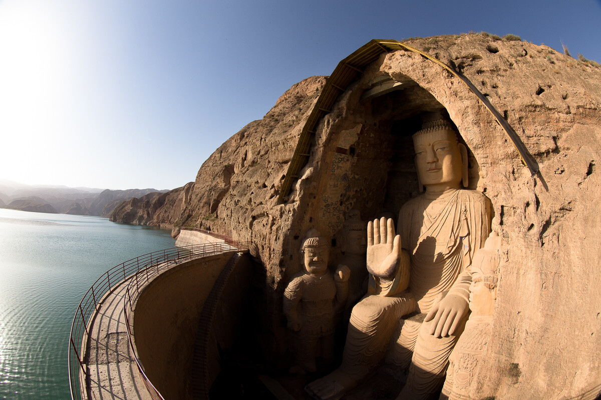 甘肅：距今約1600年「天梯山石窟壁畫」實現可移動展出