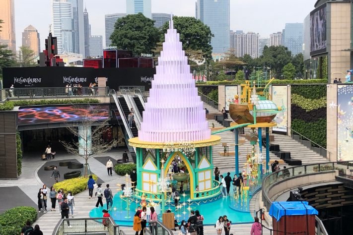 華南最大商圈升級  港資商場打做夢幻聖誕