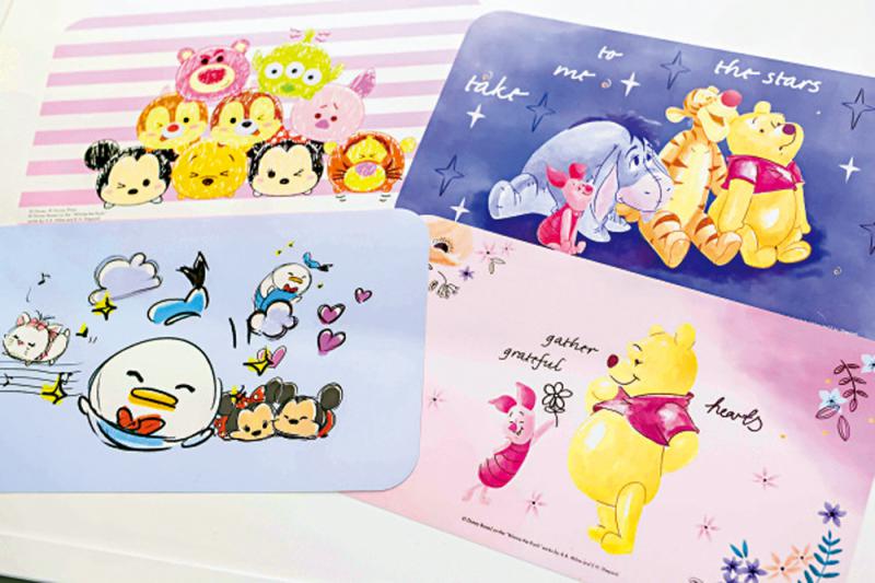 ﻿人气卡通产品款式多