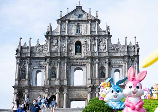 元旦假期期間澳門旅客日均逾2萬