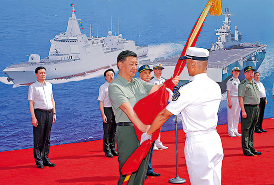 北京观察 | 顶配三柄重剑 壮大“四栖海军”