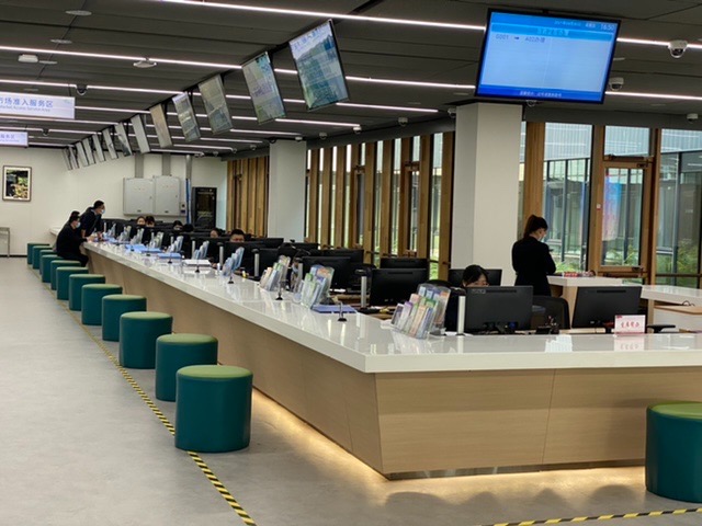 雄安新区市民服务中心成为对外开放的窗口