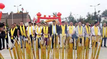 杞县举办第二届伊尹文化节 300余人祭