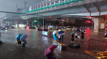 河南继续暴雨红色预警 强降水或到22日结束