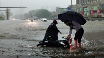 国家防总工作组已抵达郑州并立即开展工作