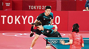 东奥直击 | 港乒混双 “黄杜配”无缘奖牌