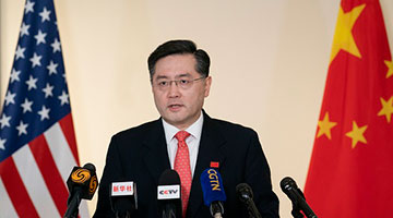 秦刚向全美侨胞和在美中国留学生致问候信：期待早日见面交流