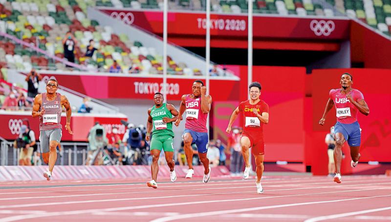 9.98！苏炳添百米跑第六创中国田径历史