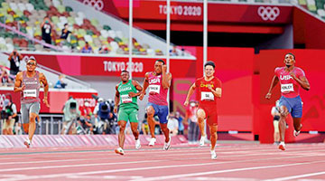 网友赞苏炳添“亚洲之光”