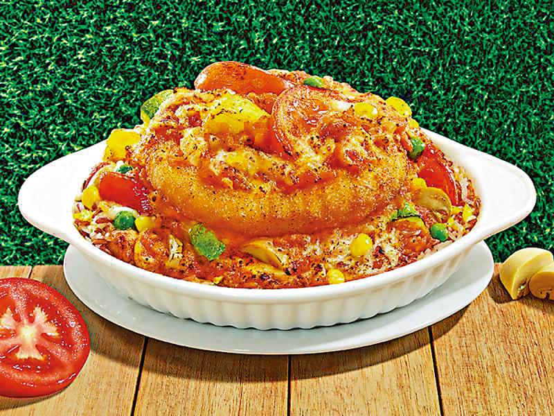 ﻿饮食新潮/素猪扒外脆内嫩