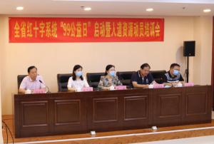 河南省红十字系统“99公益日”启动