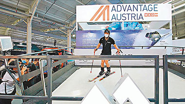 服贸+冬奥 体育企业互取经 国内外展商期待在冰雪经济合作共赢