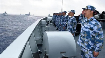 台媒关注：解放军在北部湾实弹训练