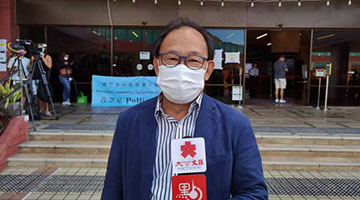 选委会选举丨梁志祥：选民投票气氛踊跃