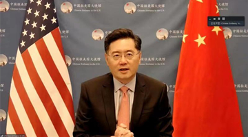 秦刚：中美关系经历了很大变化 再也回不到过去