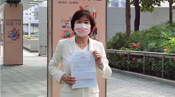 驳揽炒派网煽杯葛立选 梁美芬冀选举公平公正进行