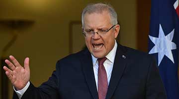 莫里森被记者拷问：泄露马克龙私人短信 让其他国家怎么信任你