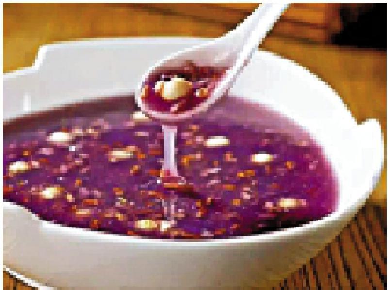 ﻿药食同源/立冬吃紫米滋阴补肾