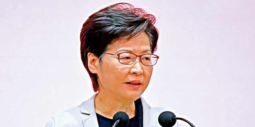 特首：立会选举不容有失 须全力以赴