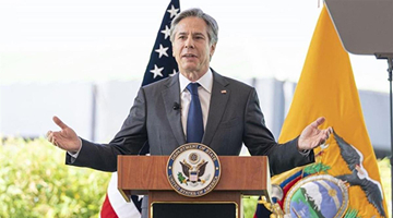 布林肯称若大陆“武力收复”台湾 美及盟友将采取行动