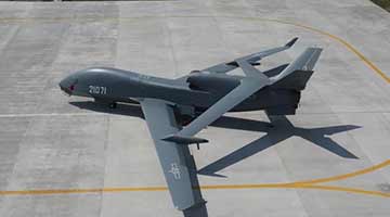 中国空军新型无人机无侦-7投入实战化训练