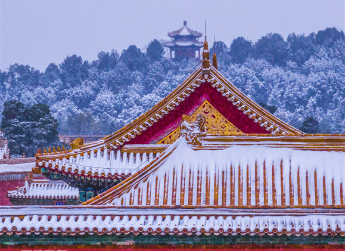 一場故宮雪，夢回紫禁城