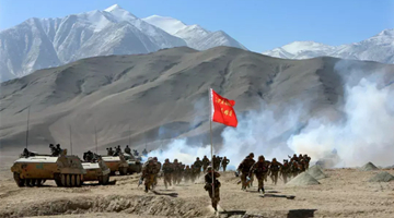 解放军中印边境演练 透露重要信息