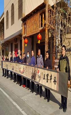 党史学习教育中央第十指导组深入“桑皮纸之乡”新疆墨玉县布达村调研