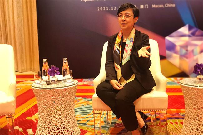 澳门旅游局局长文绮华：孵化“澳门丁真”  在“旅游+N”上做文章